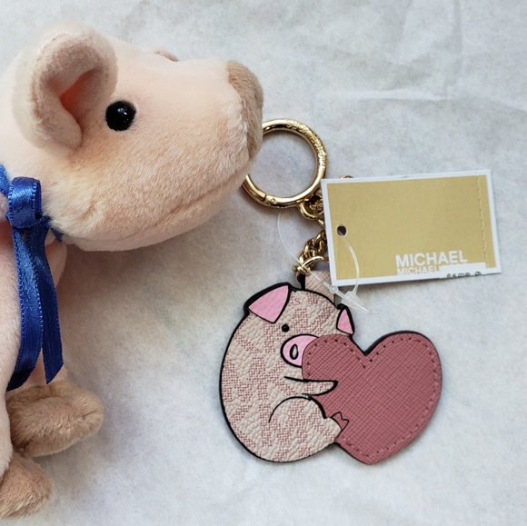 Michael Kors CNY Year of the Pig Keychain NWT - Picture 4 of 6